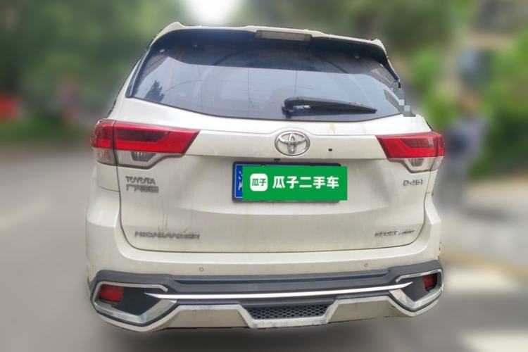 Used Toyota Highlander 2018 2.0T Four-Wheel Drive Prestige Version 7 Seats China V Emission Standard Rear