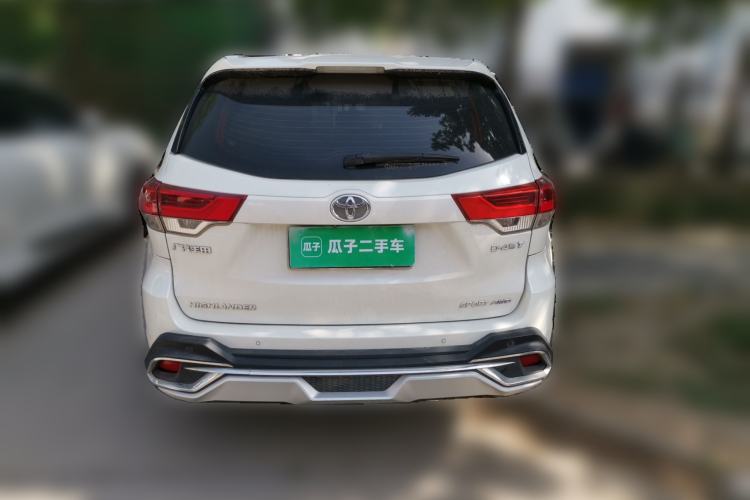 Used Toyota Highlander 2018 2.0T Four-Wheel Drive Luxury Version 7 Seats China VI Standard Rear