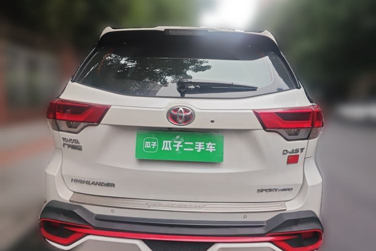 Used Toyota Highlander 2018 2.0T Four-Wheel Drive Prestige Version 7 Seats China VI Standard Rear