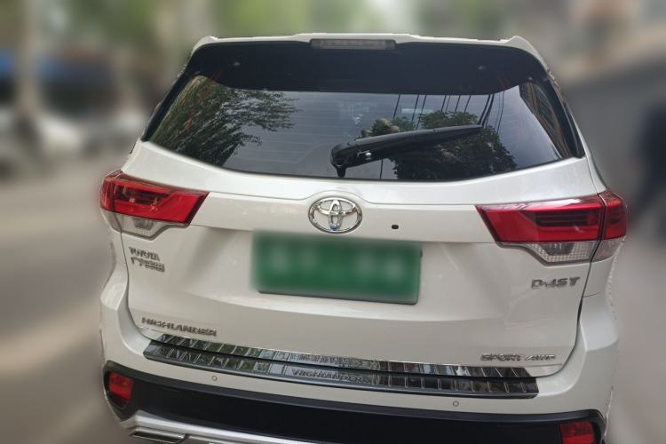 Used Toyota Highlander 2018 2.0T Four-Wheel Drive Prestige Version 7 Seats China V Emission Standard Rear