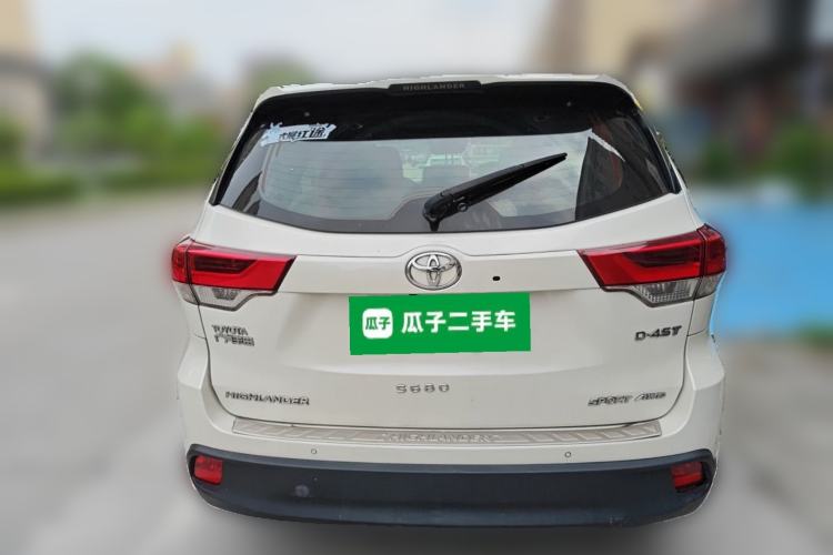 Used Toyota Highlander 2018 2.0T Four-Wheel Drive Prestige Version 7 Seats China V Emission Standard Rear