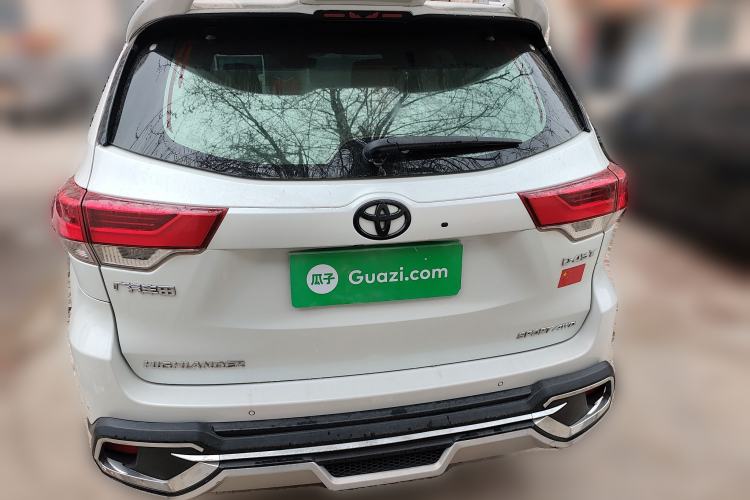 Used Toyota Highlander 2018 2.0T Four-Wheel Drive Prestige Version 7 Seats China VI Standard Rear