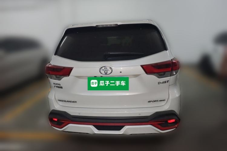 Used Toyota Highlander 2018 2.0T Four-Wheel Drive Prestige Version 7 Seats China VI Standard Rear