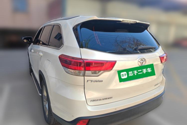 Used Toyota Highlander 2018 2.0T Four-Wheel Drive Luxury Version 7 Seats China VI Standard Rear Left 45 Deg
