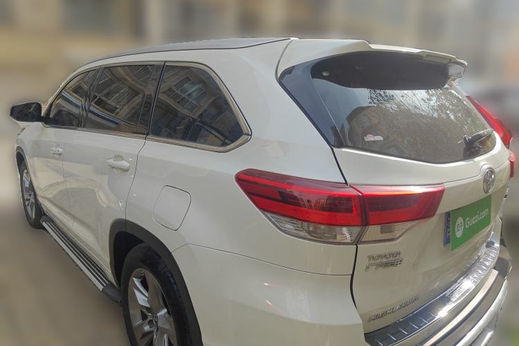 Used Toyota Highlander 2018 2.0T Four-Wheel Drive Prestige Version 7 Seats China V Emission Standard Rear Left 45 Deg