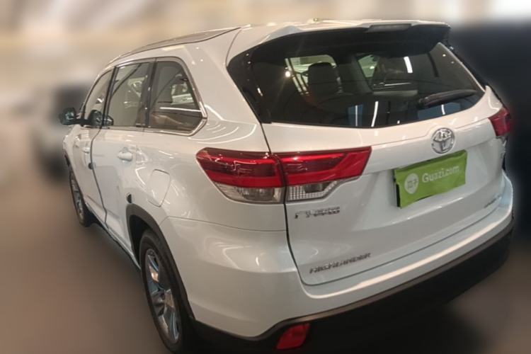 Used Toyota Highlander 2018 2.0T Four-Wheel Drive Luxury Version 7 Seats China VI Standard Rear Left 45 Deg