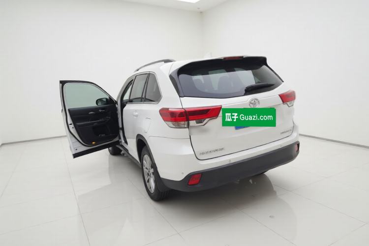 Used Toyota Highlander 2018 2.0T Four-Wheel Drive Prestige Version 7 Seats China VI Standard Rear Left 45 Deg