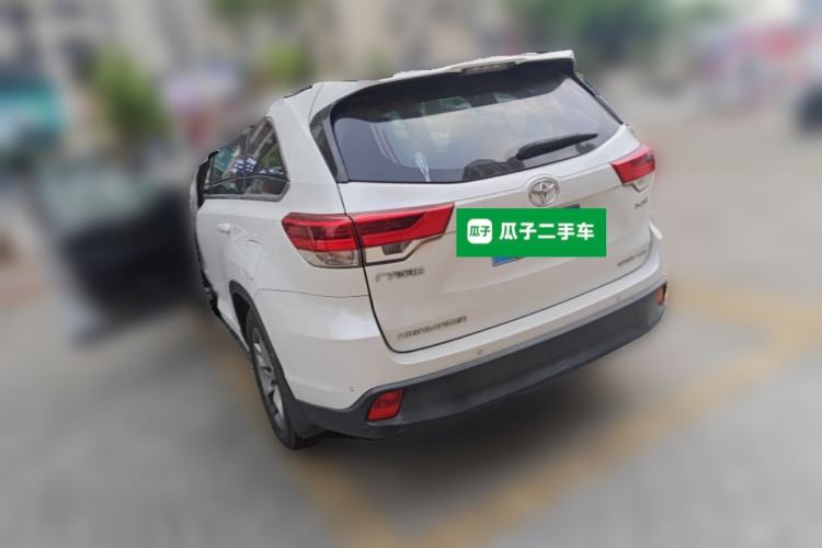 Used Toyota Highlander 2018 2.0T Four-Wheel Drive Prestige Version 7 Seats China VI Standard Rear Left 45 Deg