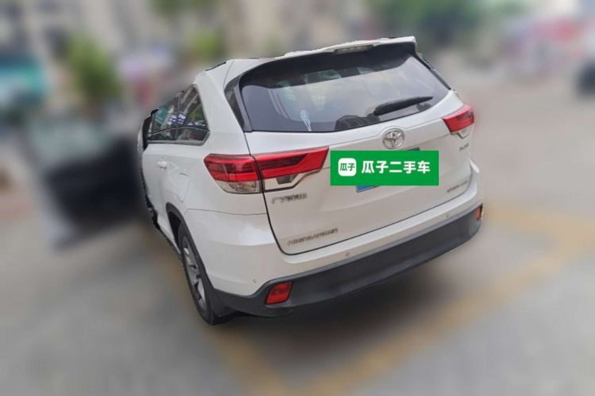 Used Toyota Highlander 2018 2.0T Four-Wheel Drive Prestige Version 7 Seats China VI Standard Rear Left 45 Deg