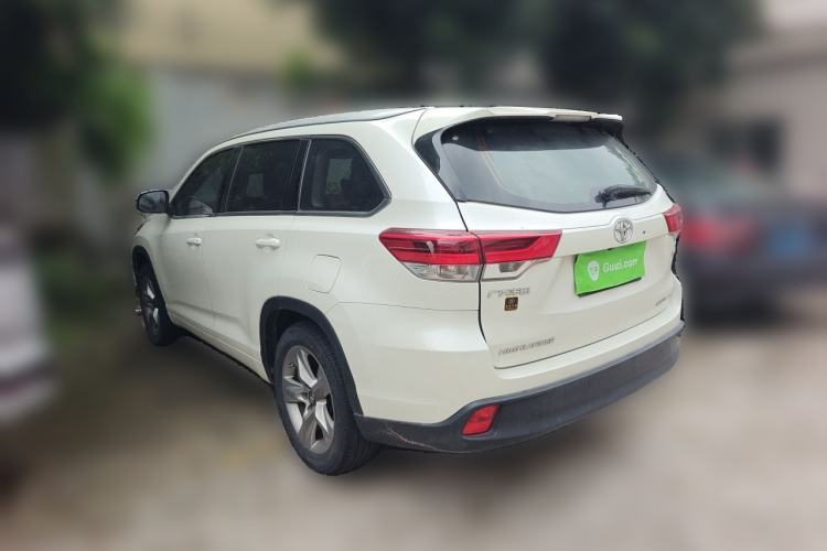 Used Toyota Highlander 2018 2.0T Four-Wheel Drive Prestige Version 7 Seats China VI Standard Rear Left 45 Deg