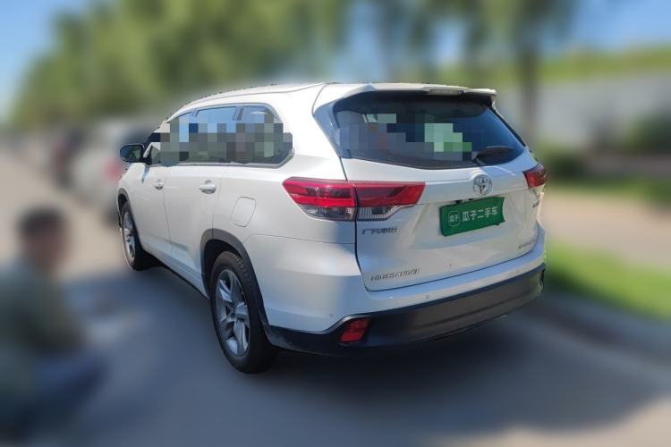 Used Toyota Highlander 2018 2.0T Four-Wheel Drive Luxury Version 7 Seats China VI Standard Rear Left 45 Deg