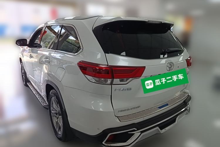 Used Toyota Highlander 2018 2.0T Four-Wheel Drive Prestige Version 7 Seats China VI Standard Rear Left 45 Deg
