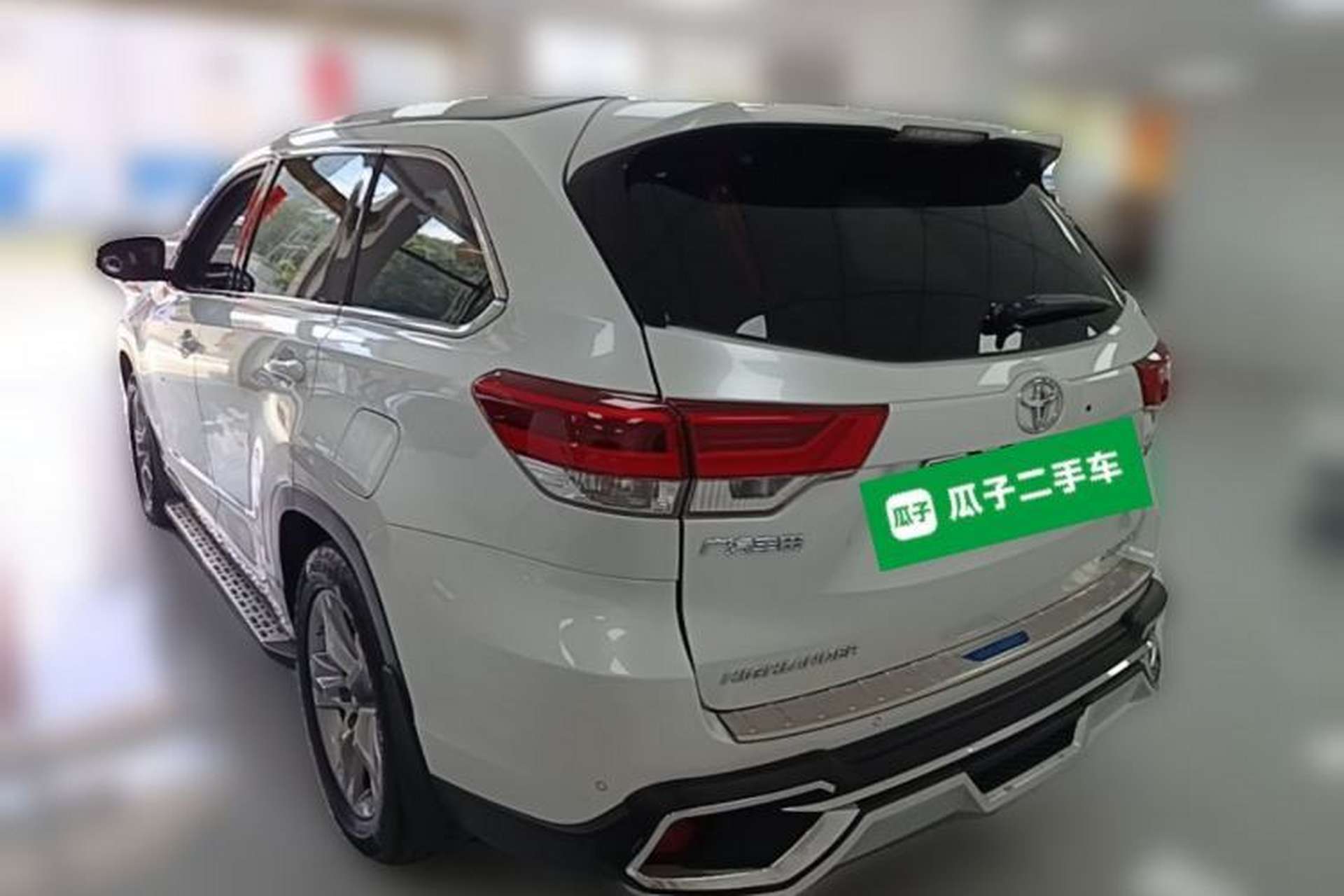 Used Toyota Highlander 2018 2.0T Four-Wheel Drive Prestige Version 7 Seats China VI Standard Rear Left 45 Deg