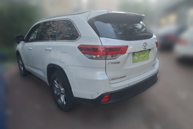 Used Toyota Highlander 2018 2.0T Four-Wheel Drive Luxury Version 7 Seats China VI Standard Rear Left 45 Deg
