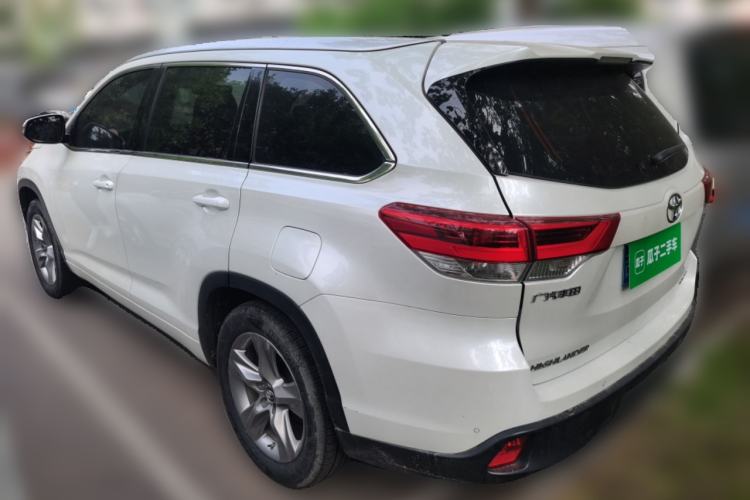 Used Toyota Highlander 2018 2.0T Four-Wheel Drive Luxury Version 7 Seats China VI Standard Rear Left 45 Deg