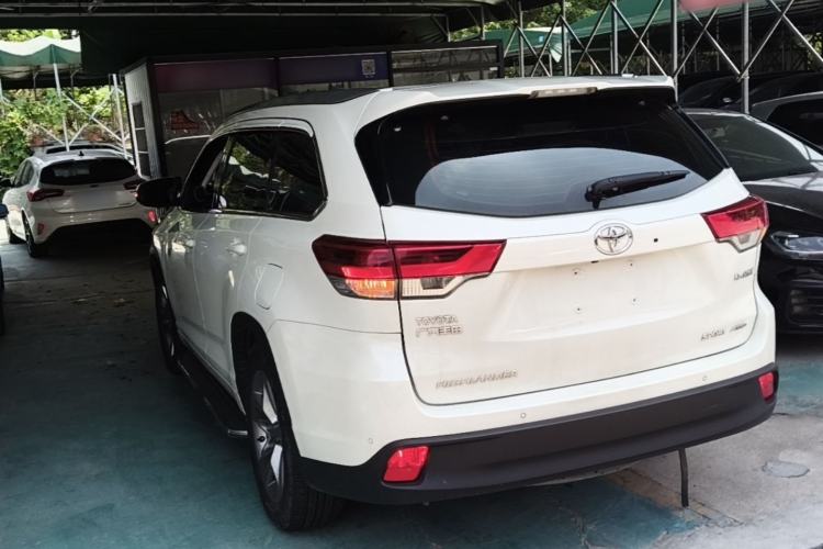 Used Toyota Highlander 2018 2.0T Four-Wheel Drive Prestige Version 7 Seats China V Emission Standard Rear Left 45 Deg