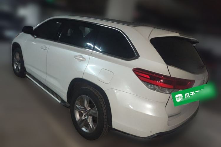 Used Toyota Highlander 2018 2.0T Four-Wheel Drive Luxury Version 7 Seats China VI Standard Rear Left 45 Deg