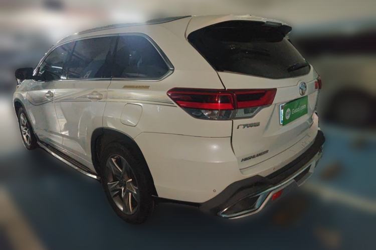 Used Toyota Highlander 2018 2.0T Four-Wheel Drive Luxury Version 7 Seats China VI Standard Rear Left 45 Deg