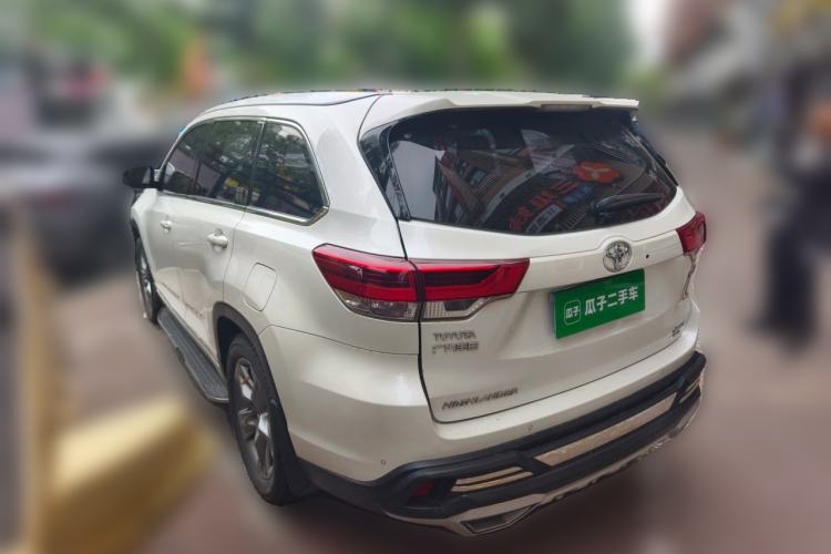 Used Toyota Highlander 2018 2.0T Four-Wheel Drive Prestige Version 7 Seats China V Emission Standard Rear Left 45 Deg