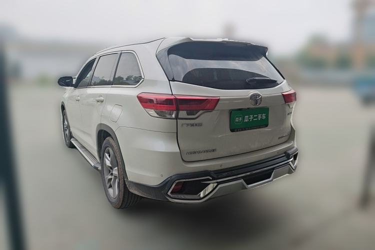 Used Toyota Highlander 2018 2.0T Four-Wheel Drive Luxury Version 7 Seats China VI Standard Rear Left 45 Deg