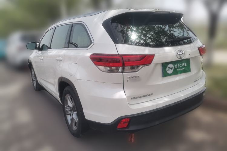 Used Toyota Highlander 2018 2.0T Four-Wheel Drive Supreme Edition 7-Seater China VI Rear Left 45 Deg