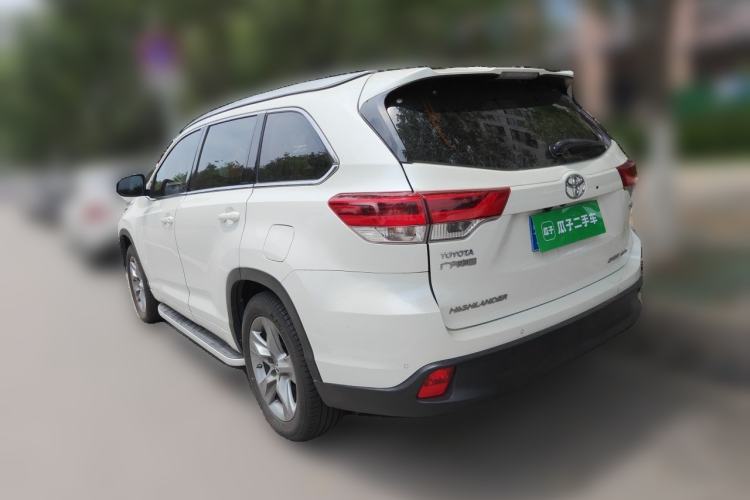 Used Toyota Highlander 2018 2.0T Four-Wheel Drive Prestige Version 7 Seats China VI Standard Rear Left 45 Deg