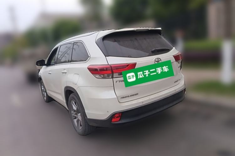 Used Toyota Highlander 2018 2.0T Four-Wheel Drive Luxury Version 7 Seats China VI Standard Rear Left 45 Deg