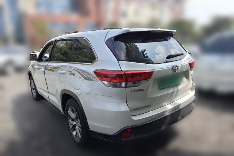 Used Toyota Highlander 2018 2.0T Four-Wheel Drive Elite Edition 7 Seats China VI Standard Rear Left 45 Deg