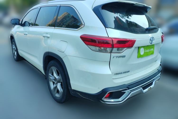 Used Toyota Highlander 2018 2.0T Four-Wheel Drive Luxury Version 7 Seats China VI Standard Rear Left 45 Deg