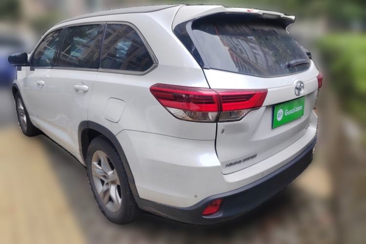 Used Toyota Highlander 2018 2.0T Four-Wheel Drive Luxury Version 7 Seats China VI Standard Rear Left 45 Deg