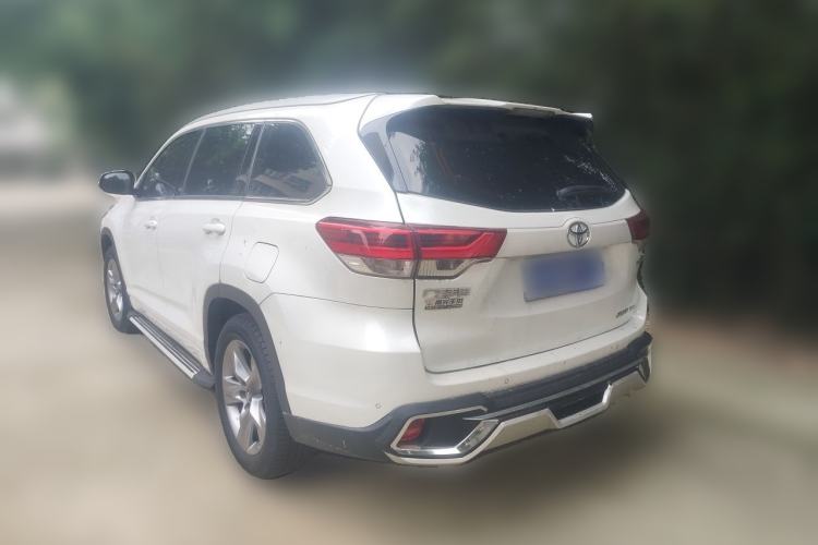 Used Toyota Highlander 2018 2.0T Four-Wheel Drive Luxury Version 7 Seats China VI Standard Rear Left 45 Deg