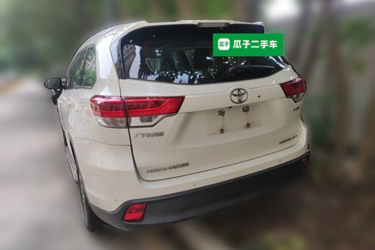 Used Toyota Highlander 2018 2.0T Four-Wheel Drive Supreme Edition 7-Seater China VI Rear Left 45 Deg