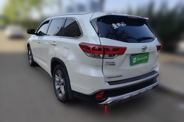 Used Toyota Highlander 2018 2.0T Four-Wheel Drive Prestige Version 7 Seats China VI Standard Rear Left 45 Deg