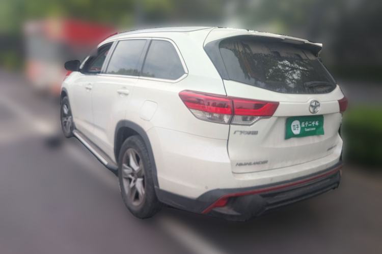 Used Toyota Highlander 2018 2.0T Four-Wheel Drive Luxury Version 7 Seats China VI Standard Rear Left 45 Deg
