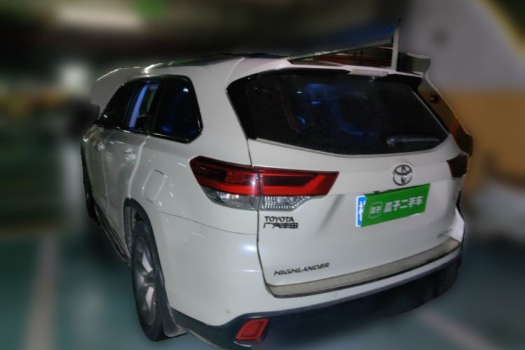 Used Toyota Highlander 2018 2.0T Four-Wheel Drive Luxury Version 7 Seats China VI Standard Rear Left 45 Deg