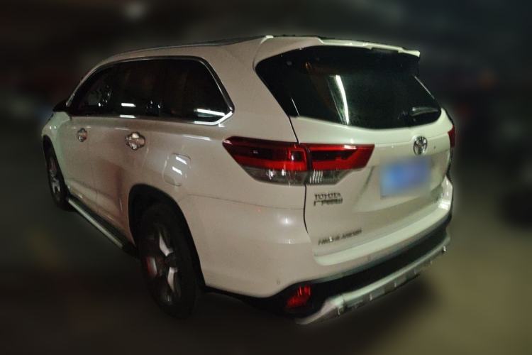 Used Toyota Highlander 2018 2.0T Four-Wheel Drive Prestige Version 7 Seats China VI Standard Rear Left 45 Deg