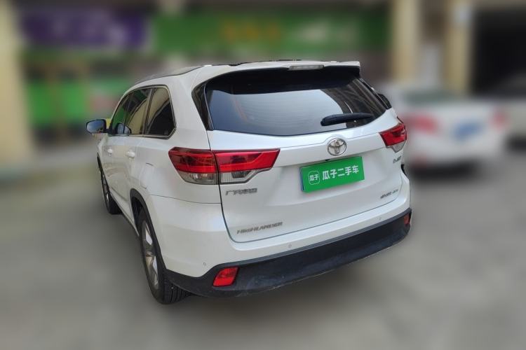Used Toyota Highlander 2018 2.0T Four-Wheel Drive Luxury Version 7 Seats China VI Standard Rear Left 45 Deg