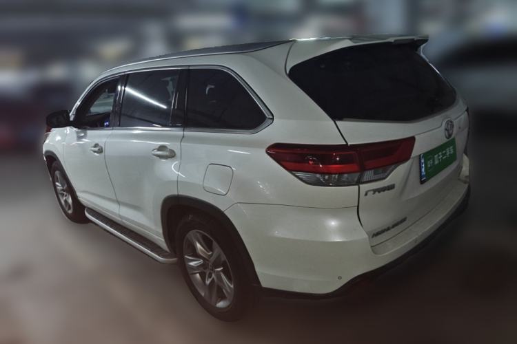 Used Toyota Highlander 2018 2.0T Four-Wheel Drive Prestige Version 7 Seats China VI Standard Rear Left 45 Deg