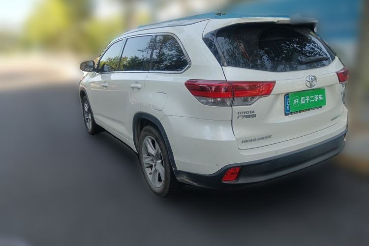 Used Toyota Highlander 2018 2.0T Four-Wheel Drive Luxury Version 7 Seats China VI Standard Rear Left 45 Deg