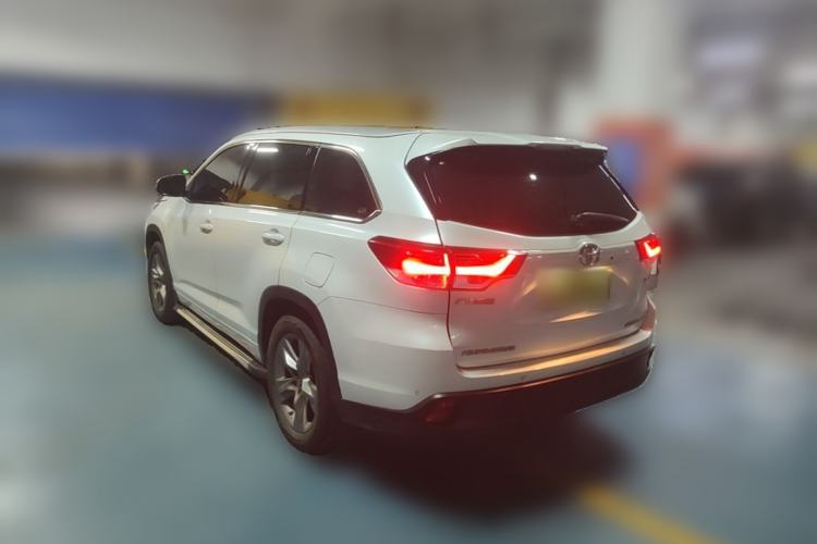 Used Toyota Highlander 2018 2.0T Four-Wheel Drive Prestige Version 7 Seats China VI Standard Rear Left 45 Deg