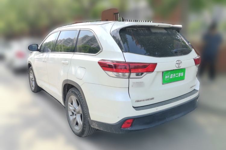 Used Toyota Highlander 2018 2.0T Four-Wheel Drive Luxury Version 7 Seats China VI Standard Rear Left 45 Deg