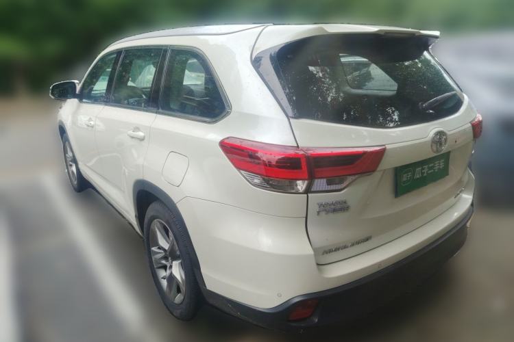 Used Toyota Highlander 2018 2.0T Four-Wheel Drive Prestige Version 7 Seats China VI Standard Rear Left 45 Deg