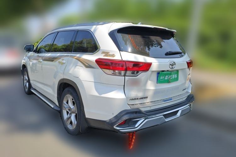 Used Toyota Highlander 2018 2.0T Four-Wheel Drive Luxury Version 7 Seats China VI Standard Rear Left 45 Deg