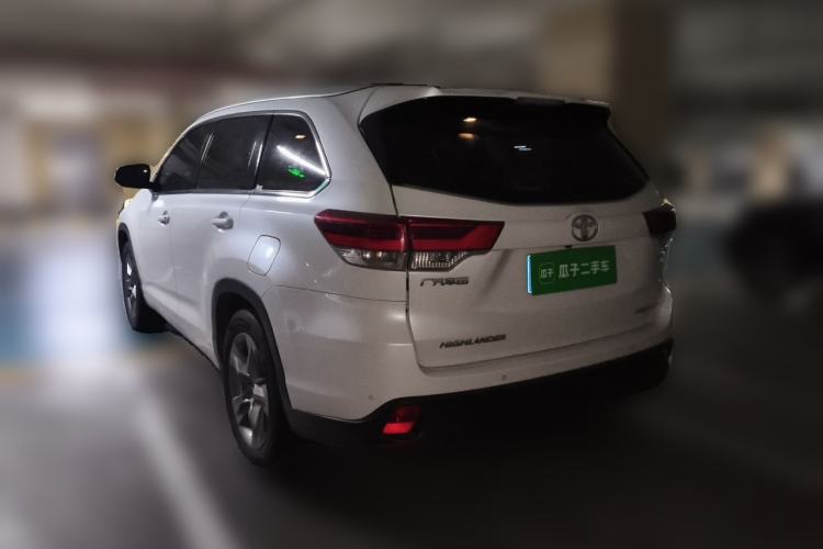 Used Toyota Highlander 2018 2.0T Four-Wheel Drive Luxury Version 7 Seats China VI Standard Rear Left 45 Deg