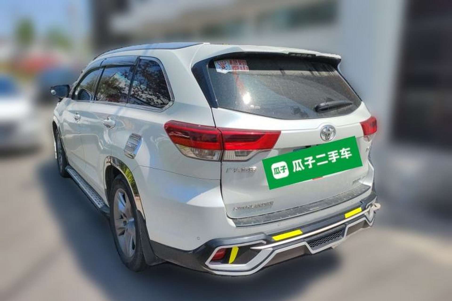 Used Toyota Highlander 2018 2.0T Four-Wheel Drive Luxury Version 7 Seats China VI Standard Rear Left 45 Deg