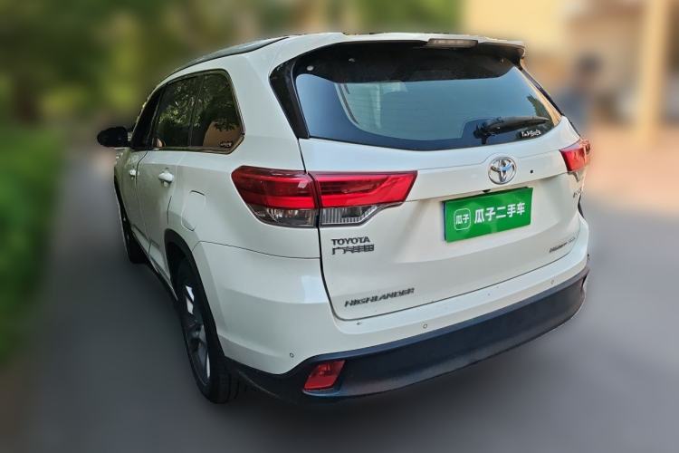 Used Toyota Highlander 2018 2.0T Four-Wheel Drive Supreme Edition 7-Seater China VI Rear Left 45 Deg