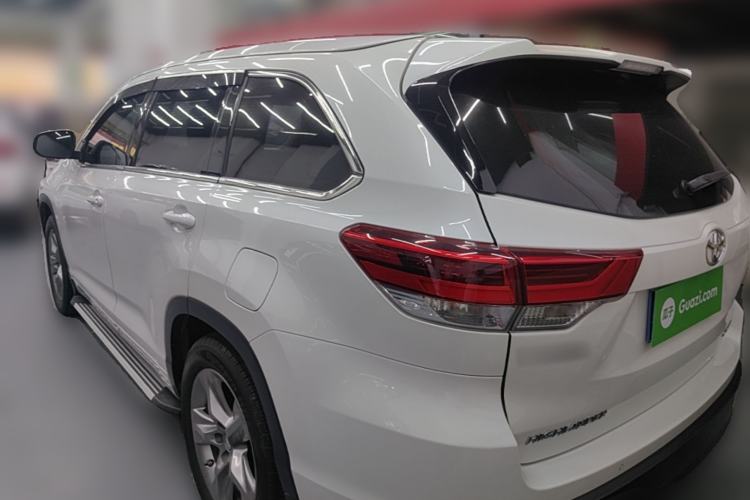 Used Toyota Highlander 2018 2.0T Four-Wheel Drive Luxury Version 7 Seats China VI Standard Rear Left 45 Deg