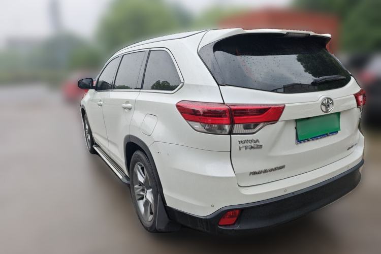 Used Toyota Highlander 2018 2.0T Four-Wheel Drive Luxury Edition 7 Seats China V Emission Standard Rear Left 45 Deg