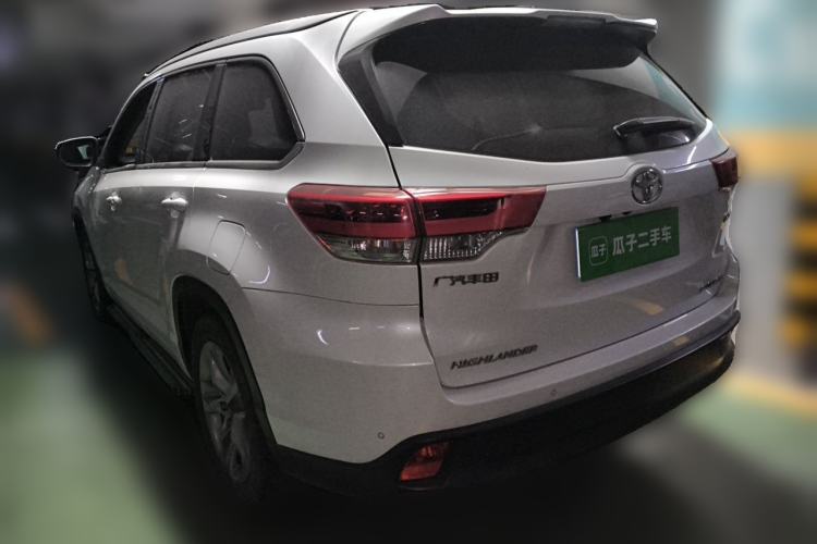 Used Toyota Highlander 2018 2.0T Four-Wheel Drive Luxury Version 7 Seats China VI Standard Rear Left 45 Deg