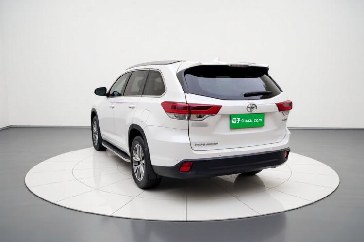 Used Toyota Highlander 2018 2.0T Two-Wheel Drive Elite Version 5 Seats China VI Standard Rear Left 45 Deg
